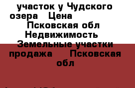 участок у Чудского озера › Цена ­ 1 500 000 - Псковская обл. Недвижимость » Земельные участки продажа   . Псковская обл.